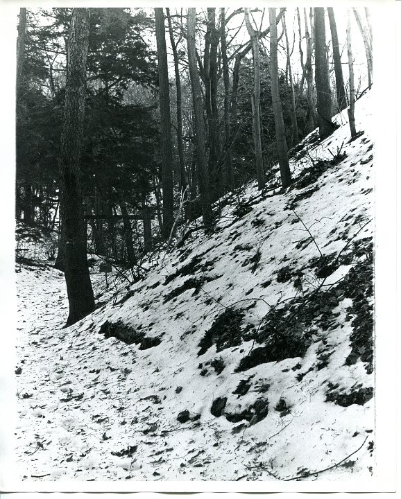 Camp Gray Entrance winter 1972